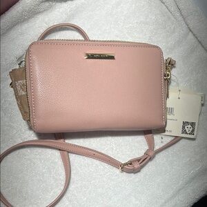 Anne Klein Pink Crossbody Bag